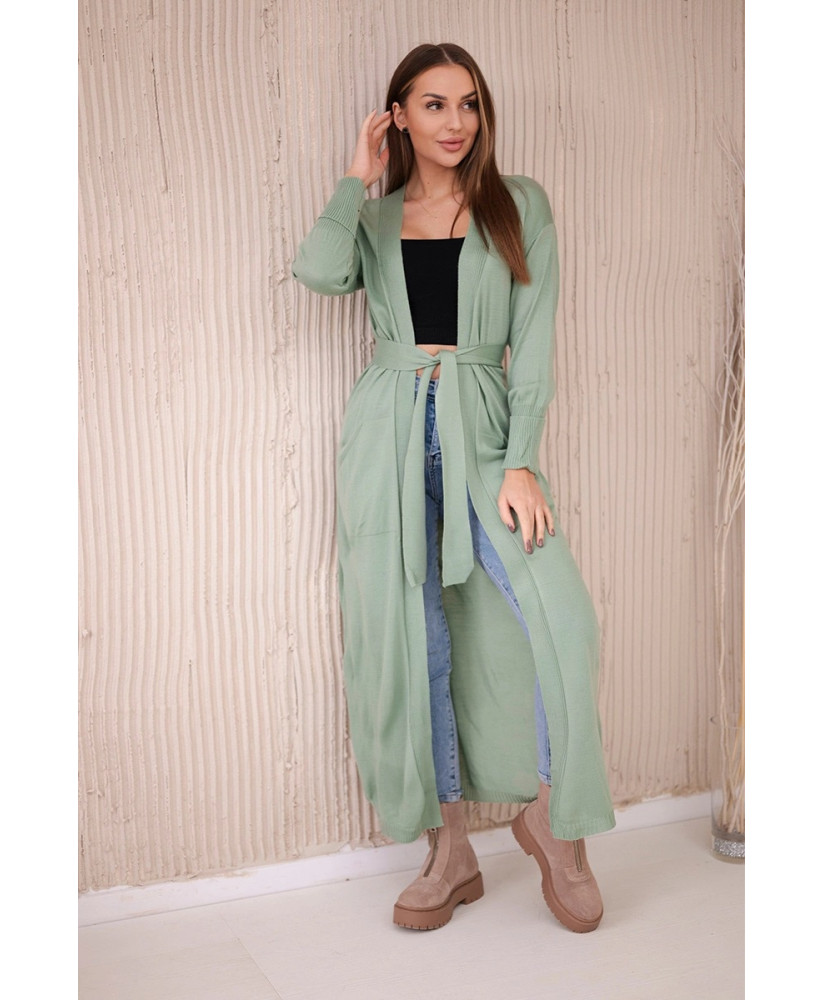 Dámsky dlhý kardigán