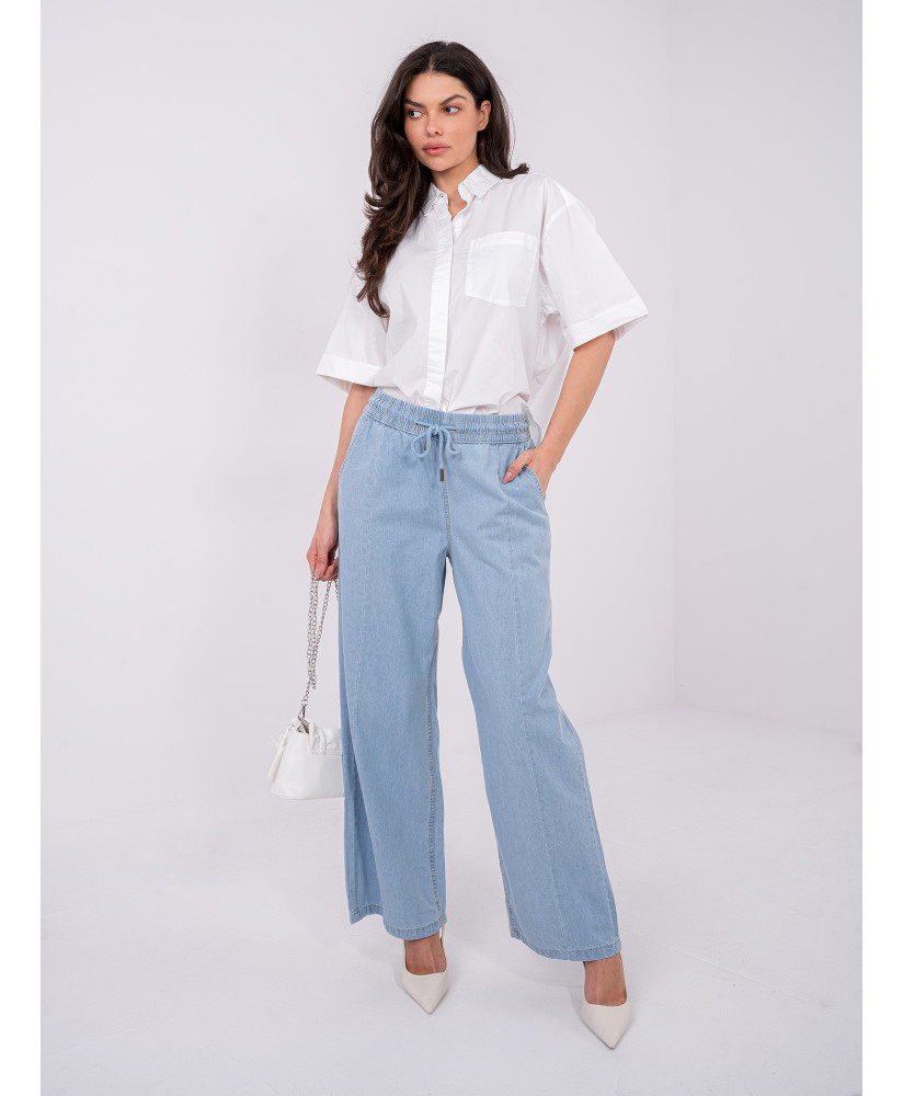 Dámske džínsy na gumičku