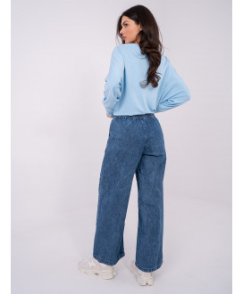 Dámske džínsy na gumičku