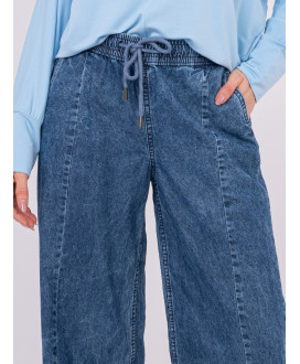 Dámske džínsy na gumičku