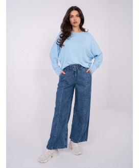 Dámske džínsy na gumičku