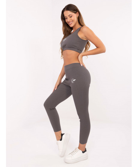 Dámsky  rebrovaný fitness set