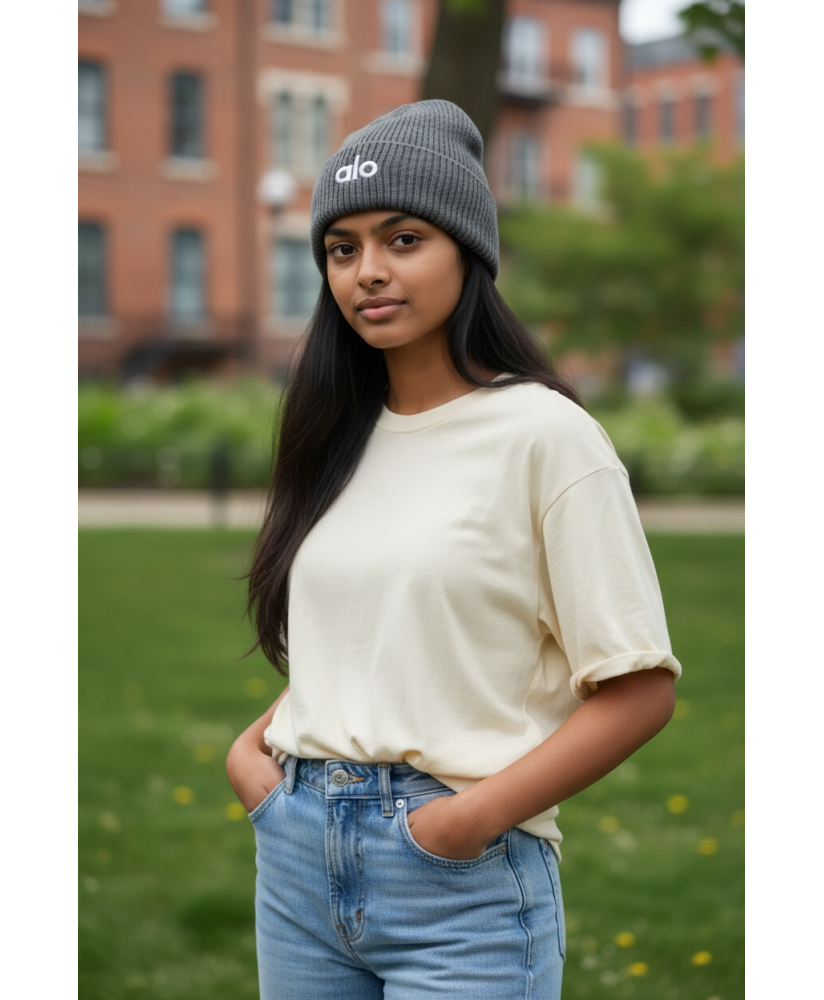 Dámska rebrovaná čiapka ALO