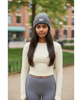 Dámska rebrovaná čiapka ALO