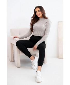 Dámske legíny s extra vysokým a elastickým  pásom