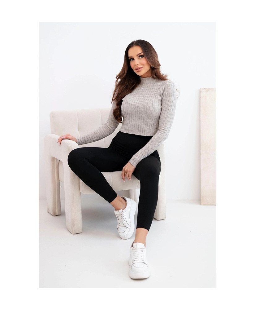 Dámske legíny s extra vysokým a elastickým  pásom