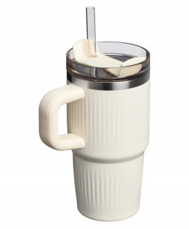Stanley The Quencher/Cup H2.0 Fluted Tumbler 600 ml/20oz Cream Gloss