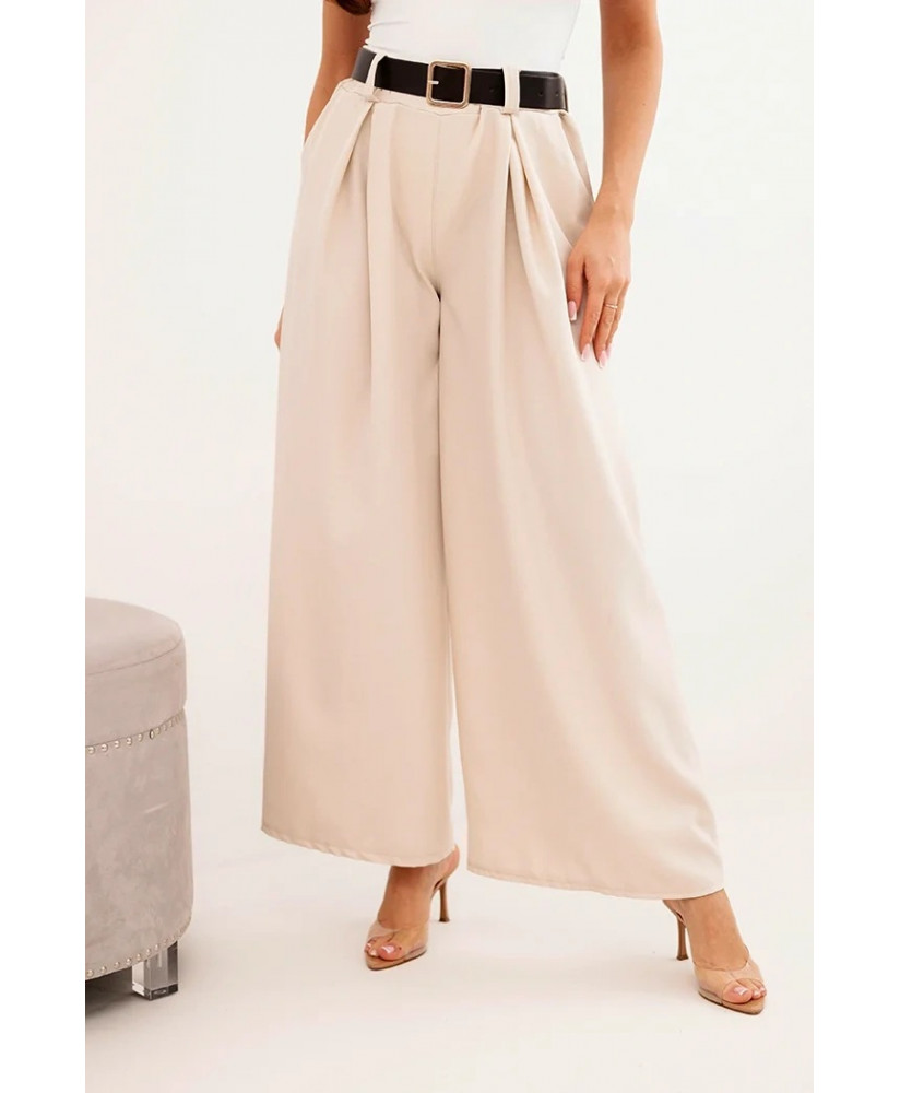 Dámske elegantné široké nohavice