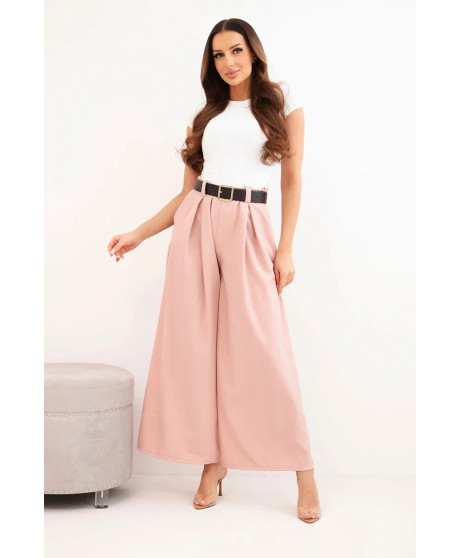 Dámske elegantné široké nohavice