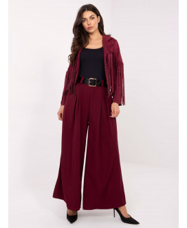 Dámske elegantné nohavice  s opaskom