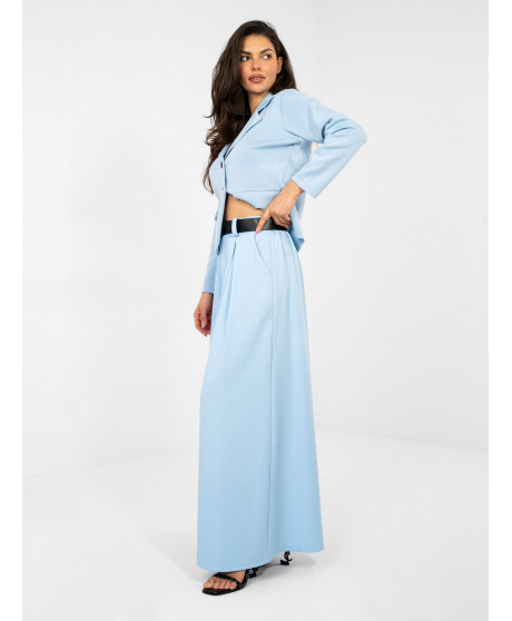 Dámske elegantné nohavice  s opaskom