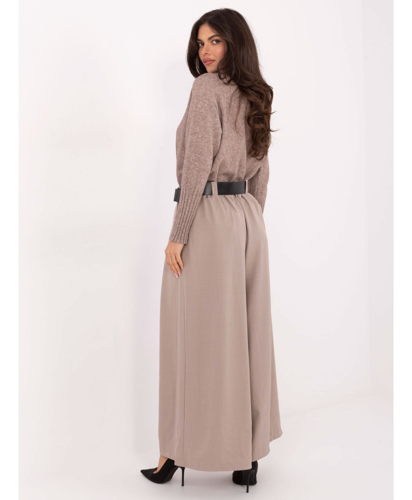 Dámske elegantné nohavice  s opaskom