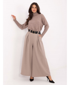 Dámske elegantné nohavice  s opaskom