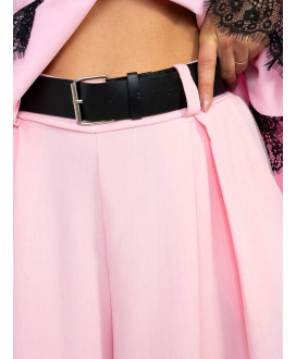 Dámske elegantné nohavice  s opaskom