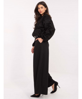 Dámske elegantné nohavice  s opaskom