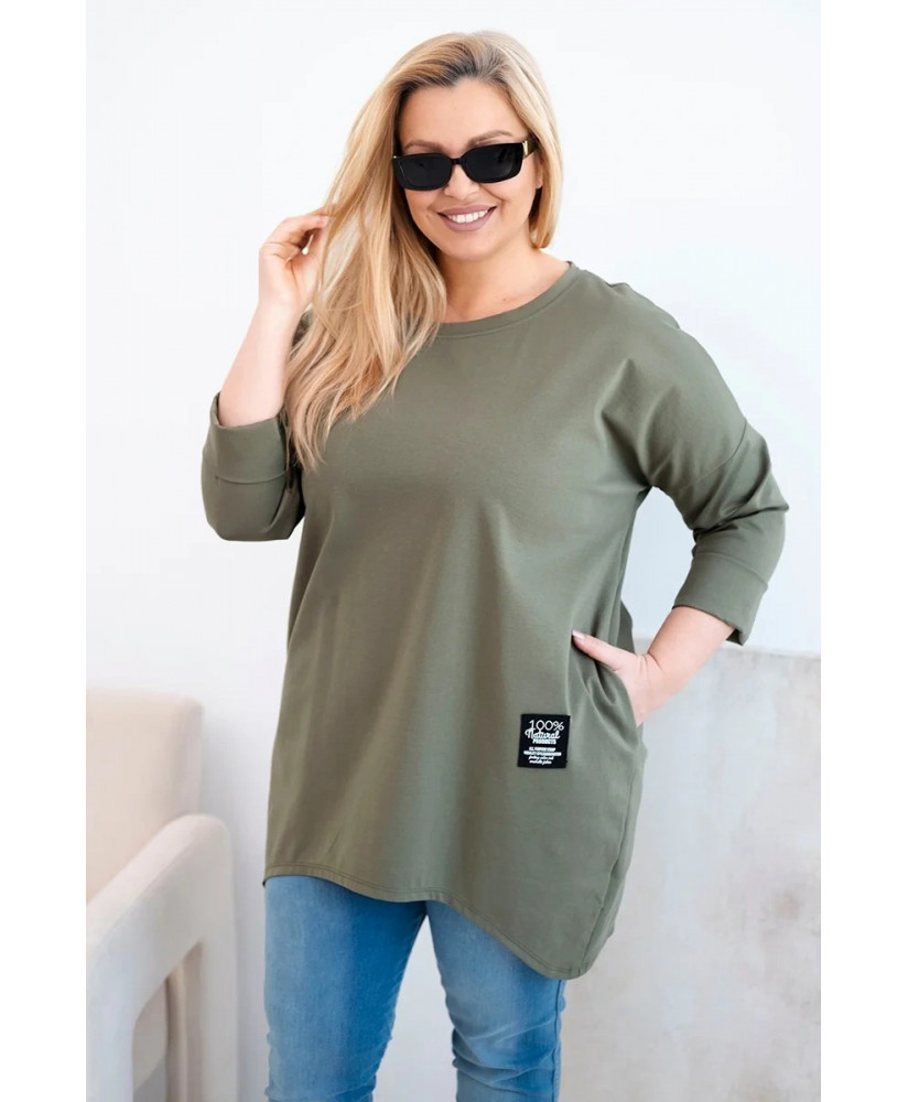 Dámska blúzka plus size