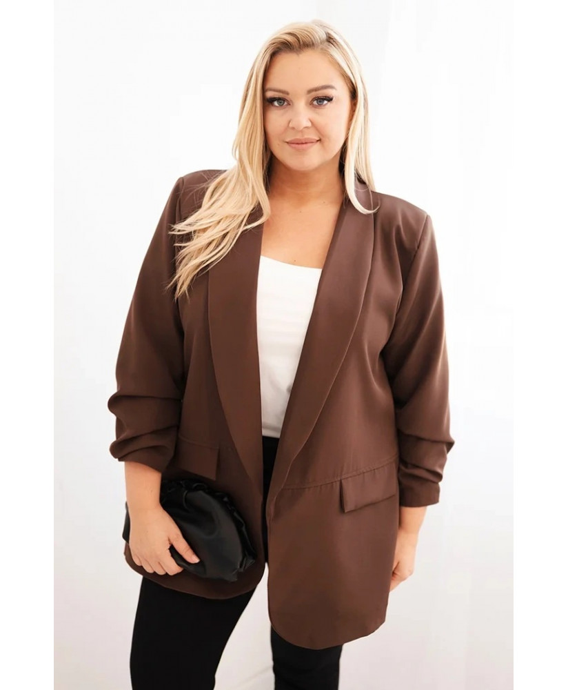 Dámske elegantné sako PLUS SIZE