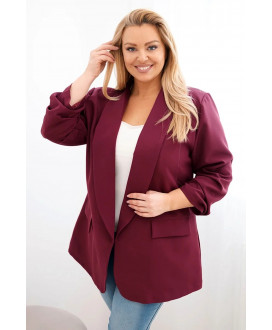 Dámske elegantné sako PLUS SIZE