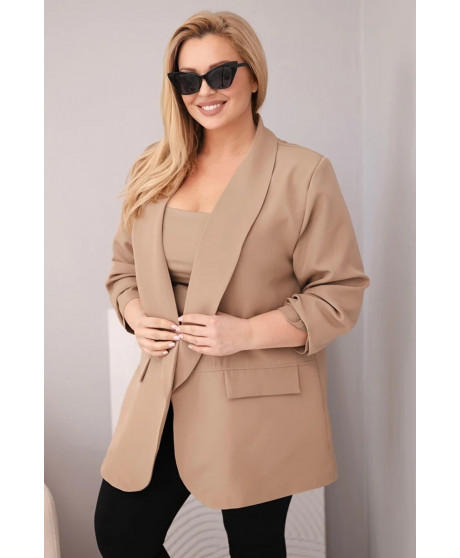 Dámske elegantné sako PLUS SIZE