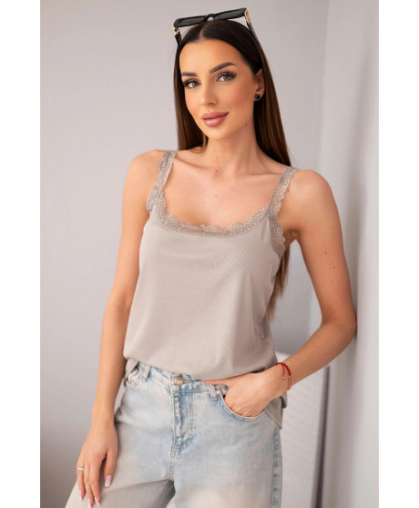 Dámska čipkovaná blúzka