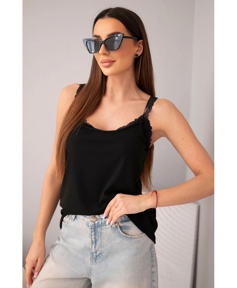 Dámska čipkovaná blúzka