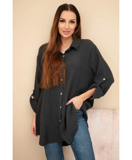 Bavlnená mušelínová košeľa