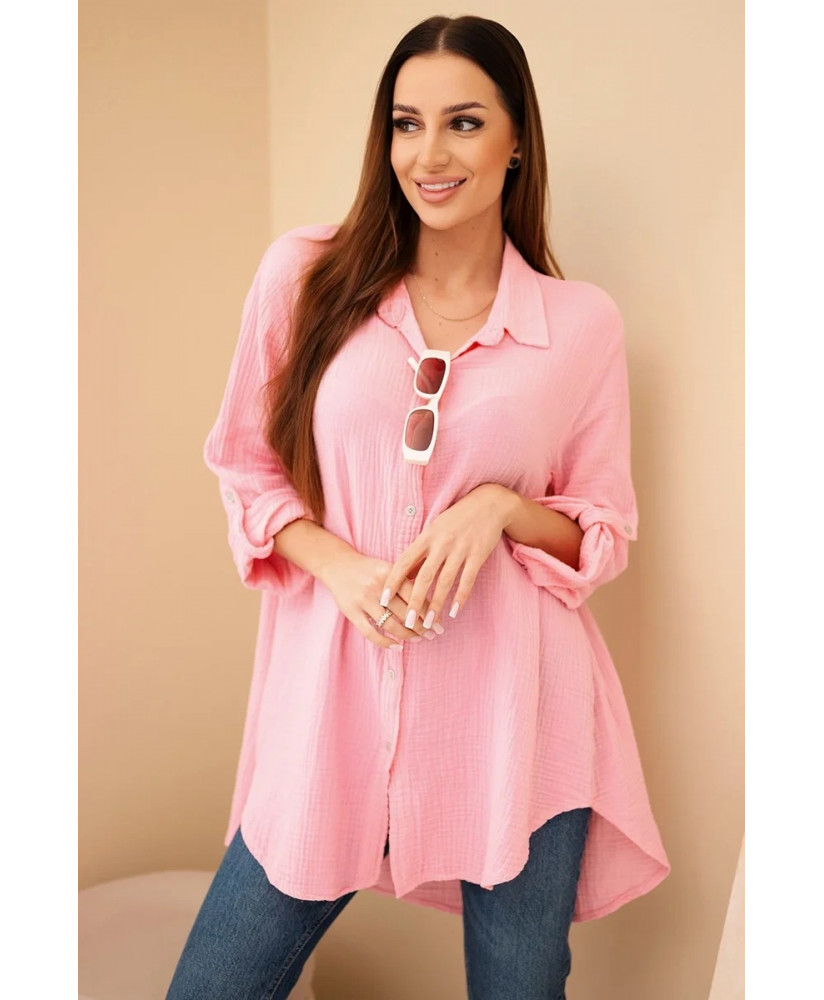 Bavlnená mušelínová košeľa