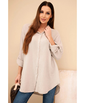 Bavlnená mušelínová košeľa