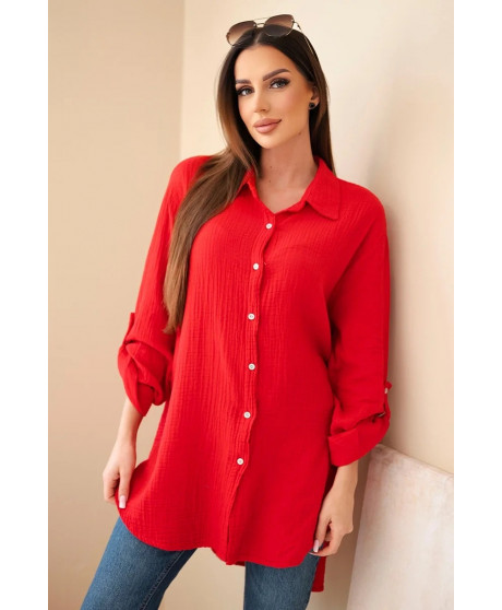 Bavlnená mušelínová košeľa