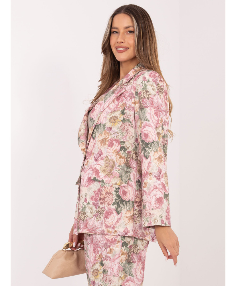 Dámske kvetinové sako