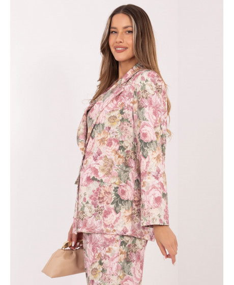 Dámske kvetinové sako