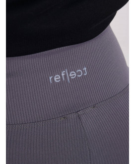 Rebrované legíny s vysokým pásom