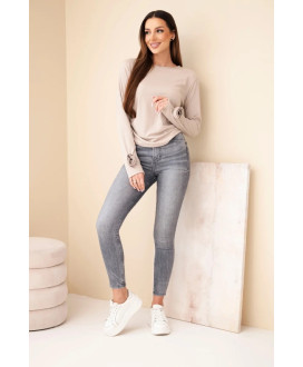 Dámska rebrovaná blúzka ARIEL