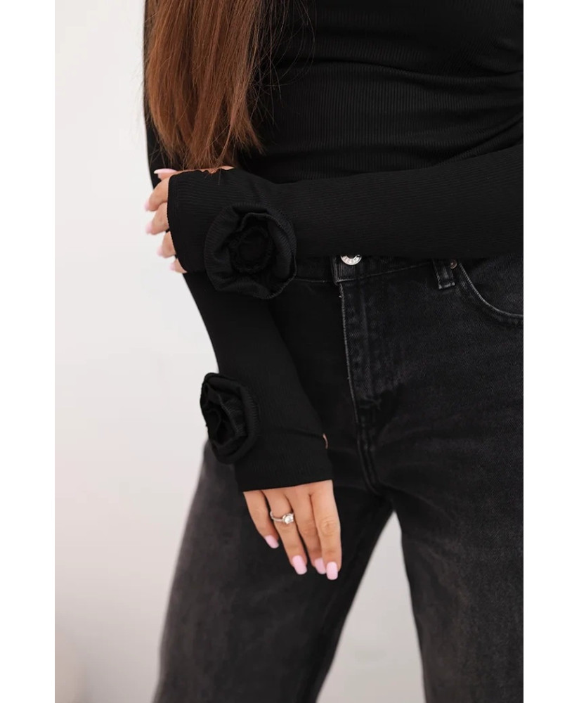 Dámska rebrovaná blúzka ARIEL