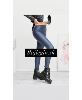 Kožené zateplené legíny LINDA