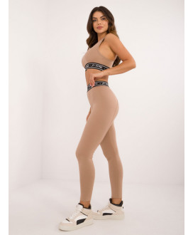 Fitness legíny s vysokým pásom