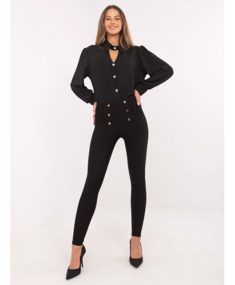 Legíny s ozdobnými gombíkmi